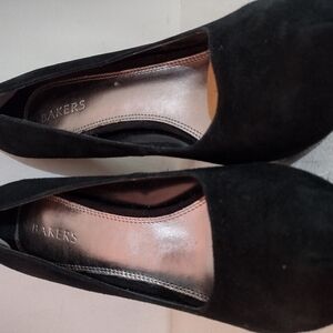Bakers Women's Black  Suede Leather